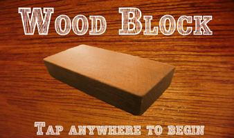 Wood Block Affiche