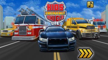 Kids Vehicles: Emergency Lite Plakat