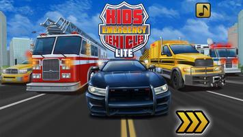 Kids Vehicles: Emergency Lite ポスター