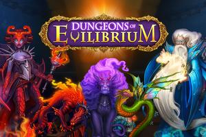 Dungeons of Evilibrium RPG Affiche