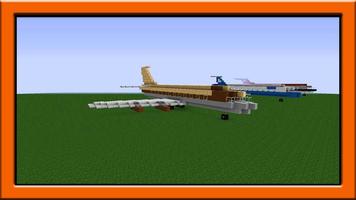 Aircraft mod for minecraft capture d'écran 2