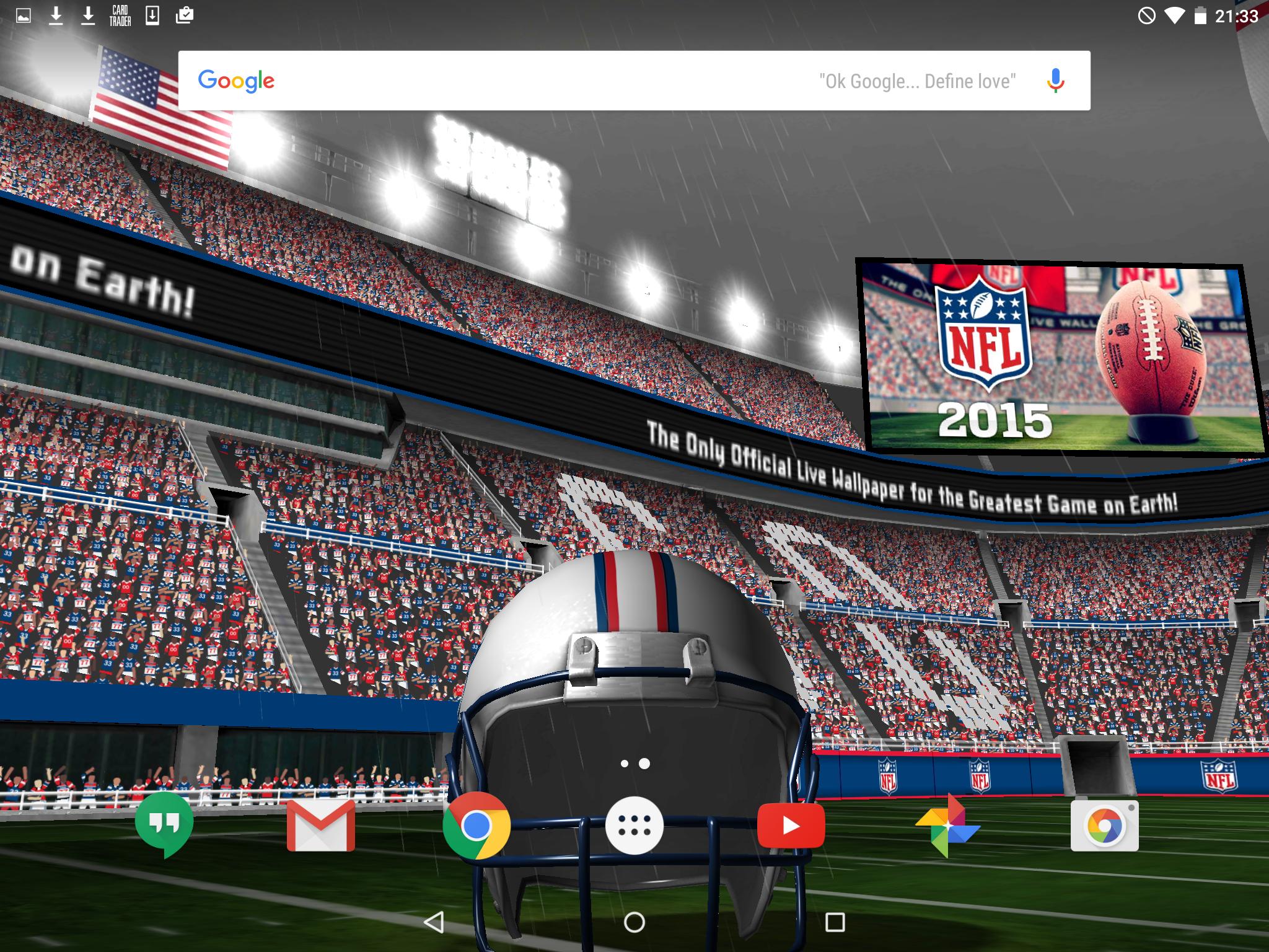 NFL 2015 Live Wallpaper安卓下载,安卓版APK | 免费下载