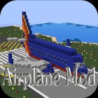 Airplane Mod for Minecraft PE Affiche