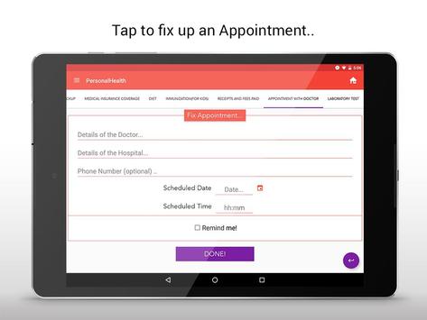personal health record apk screenshot