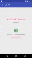 AJCE Staff Contacts capture d'écran 3