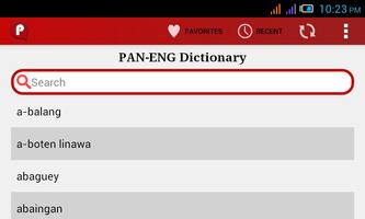 Pangasinan-English Dictionary Screenshot 1