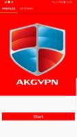 AKGVPN - Free speed vpn capture d'écran 1