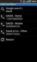 Smart Voice Dialer 3 screenshot 1