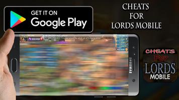 Cheats For Lords Mobile _Prank poster