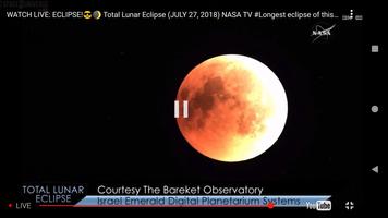 Live Lunar Eclipse الملصق
