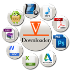 Video Downloader & Player with Privacy icône