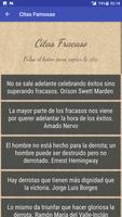 Citas Famosas (Quotes) تصوير الشاشة 2