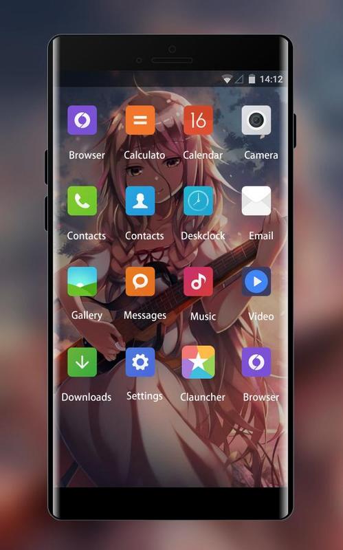Wallpaper Oppo A37 Anime Lockindo