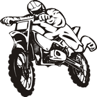 Motorcycle Stunts Video icône
