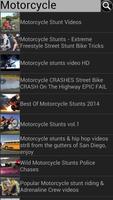 Motorcycle Stunts Video Affiche