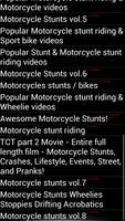 Motorcycle Stunts Video 스크린샷 1