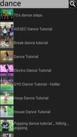 Dance tutorials الملصق
