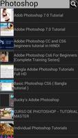 Video Tutorials for Photoshop syot layar 1