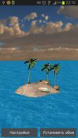 Island 3d live wallpaper Poster