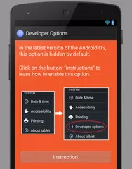 Скачать Опции разработчика APK