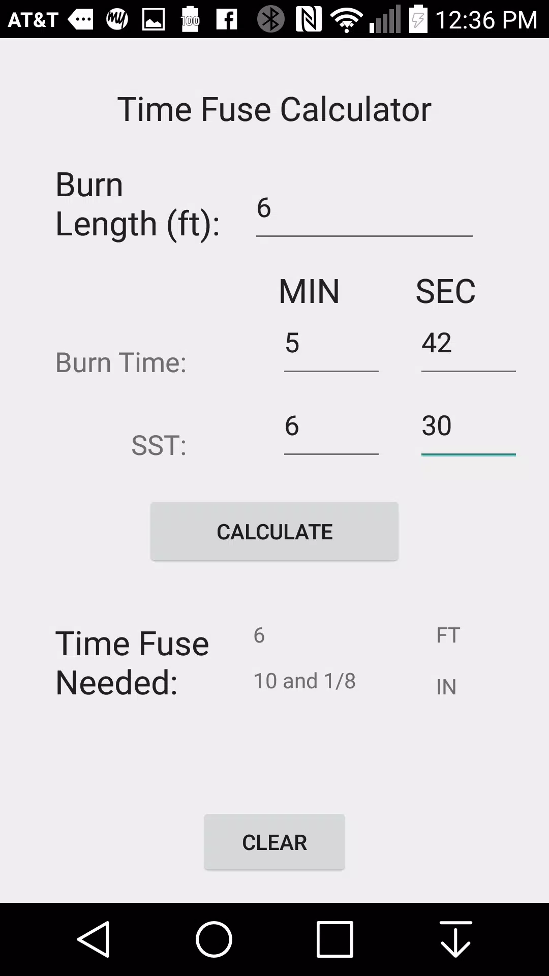 Time Fuse Calculator (EOD) APK for Android Download