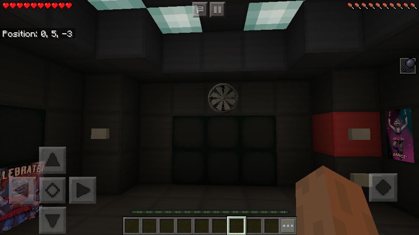 FNAF Sister Location Maps for Minecraft PE for Android 