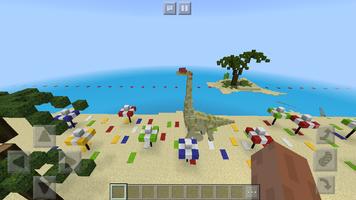 Jurassic Craft World Map for Minecraft PE screenshot 2