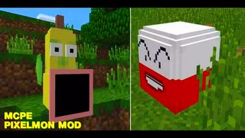 Pixelmon Mod โปสเตอร์