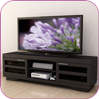 Tv and media furniture آئیکن