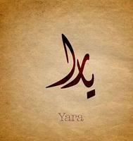 Caligraphy Name poster