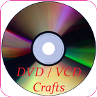 dvd and vcd crafts آئیکن