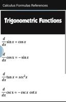 برنامه‌نما Calculus Formulas References عکس از صفحه
