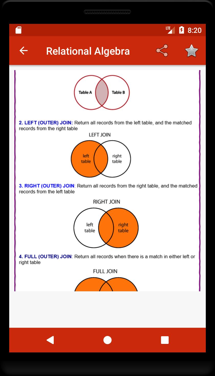 Relational algebra apk for android download