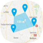 Geo Map Area Calculator icon