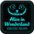 Alice in Wonderland eBook App أيقونة