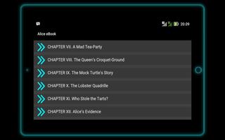 Alice in Wonderland eBook App ภาพหน้าจอ 2