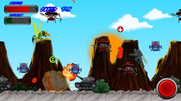 Stinkfly Ben Alien - Fly Sky Shooter screenshot 1