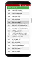 2 Schermata All Airtel Digital TV channels