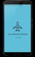 All American Airlines Affiche