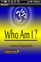 پوستر WHO AM I,Essence of Upanishads