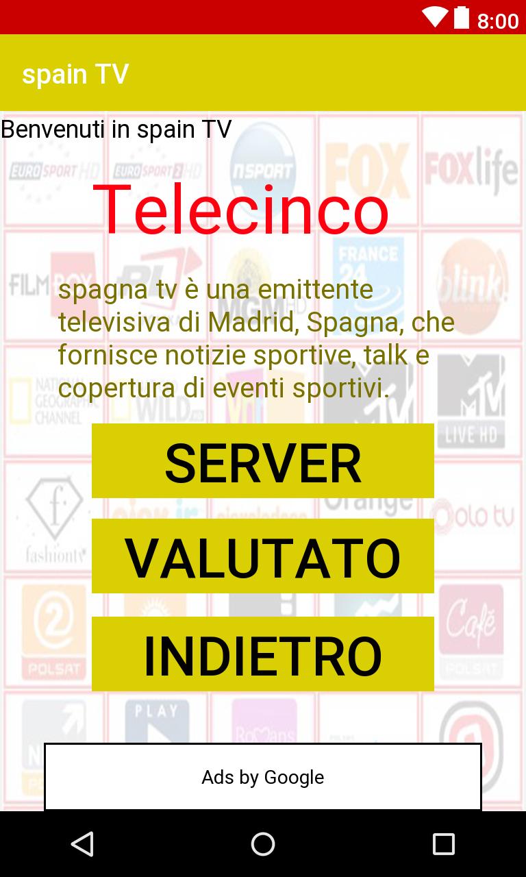 Spain Tv Channels Direct 2019 For Android Apk Download