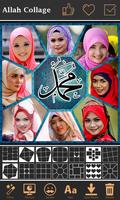 Allah Photo Collage Maker Plakat