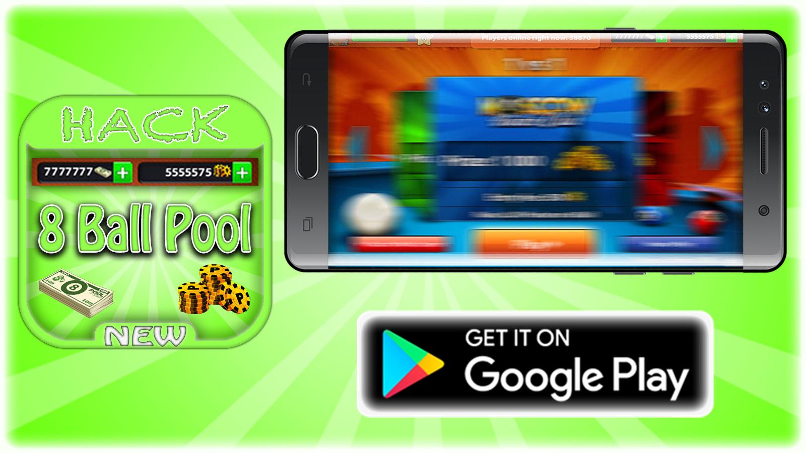 Hack For 8 Ball Pool Game App Joke - Prank. for Android ... - 