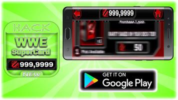 Hack For WWE SuperCard Game App Joke - Prank. captura de pantalla 1