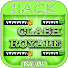 Hack For Clash Royale Game App Joke - Prank. icône