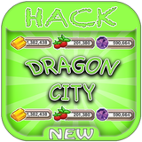 Hack For Dragon City Game App Joke - Prank. icône