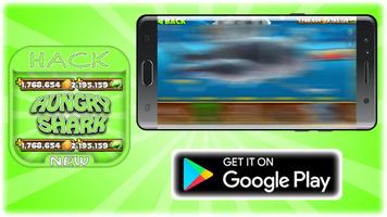 Hack For Hungry Shark Game App Joke - Prank. screenshot 1