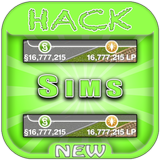 Hack For Sims Freeplay Game App Joke - Prank. icono