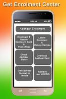 Enrollment & Update For Aadhar Card 海報