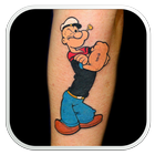 Cartoon Tattoo Designs icône